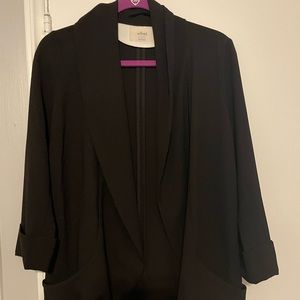 Artizia Babaton Black Power Hip Blazer